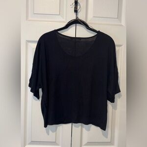 NWOT Heart & Hips Oversized Black Shirt